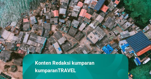 Hanya Seukuran Dua Lapangan Bola, Pulau Terpadat di Dunia Ini Dihuni 1.200 Orang