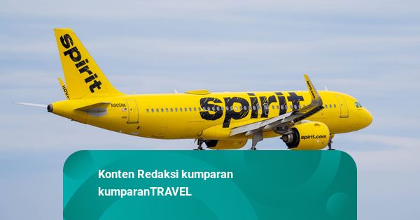 Usai 34 Tahun Beroperasi, Spirit Airlines Bangkrut Gara-gara Harga Avtur Naik