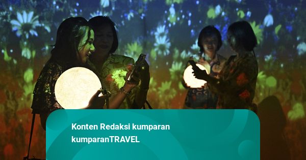 Foto: Berkunjung ke Pesta Seni Sangsom Moonlab di Bangkok, Thailand