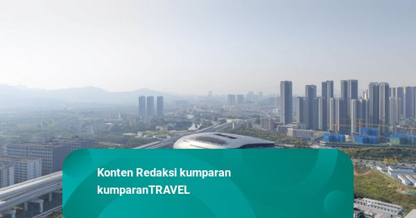 Museum Sains dan Teknologi Karya Zaha Hadid Architects Resmi Dibuka di Shenzhen