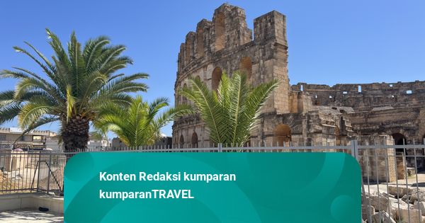 Menyambangi El Jem, Amfiteater Peninggalan Romawi di Tunisia