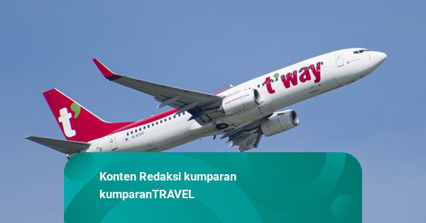 T'way Air Buka Rute Incheon-Jakarta Mulai 29 April, Terbang 5 Kali per Minggu