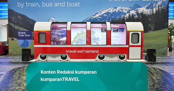 Switzerland Tourism Buka Pameran di Stasiun Whoosh, Hadirkan Grand Train Ikonik