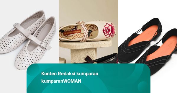 7 Rekomendasi Flat Shoes Lokal di Bawah Rp 500 Ribu