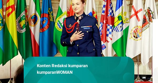 Putri Leonor Terima Penghargaan Tertinggi San Javier usai Pendidikan Militer