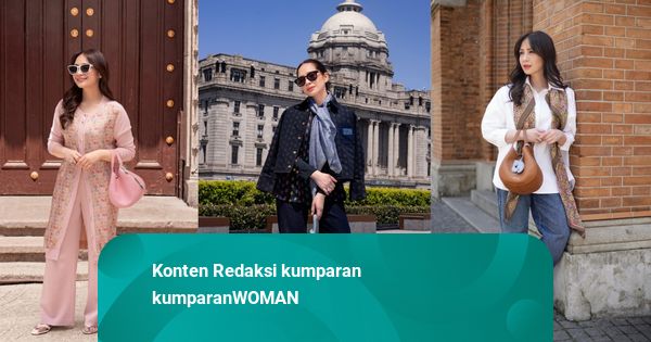 5 Inspirasi Gaya Nagita Slavina, Bergaya Versatile dengan Koleksi Buttonscarves
