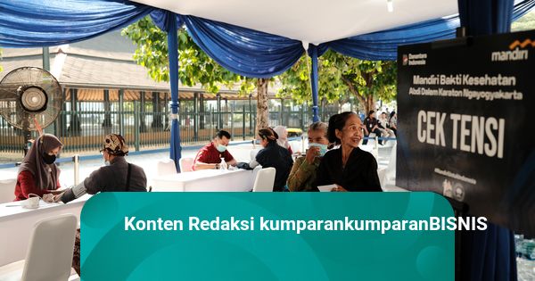 Bank Mandiri Layani Kesehatan Gratis Abdi Dalem Jelang Jogja Marathon 2025