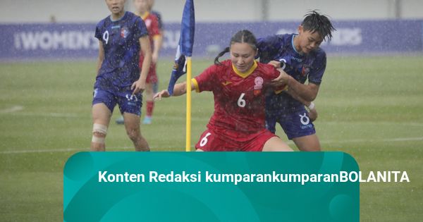 Taiwan Tundukkan Kirgizstan di Kualifikasi Piala Asia Wanita 2026, Pertandingan Sempat Tertunda Akibat Cuaca Buruk!