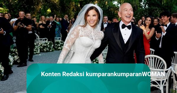 Lauren Sánchez Gemerlap di Pelaminan: Gaun Dolce & Gabbana yang Mencuri Perhatian Pernikahannya dengan Jeff Bezos