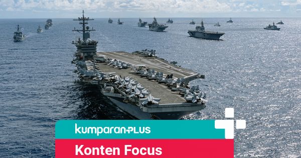 Konten IG: Melihat Pergerakan Armada Kapal Induk AS Menuju Iran