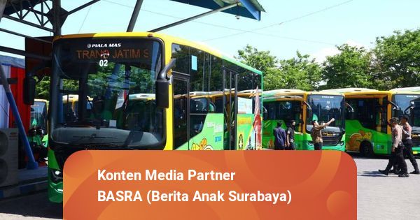 Perayaan 17 Agustus, Naik Bus Trans Jatim Gratis