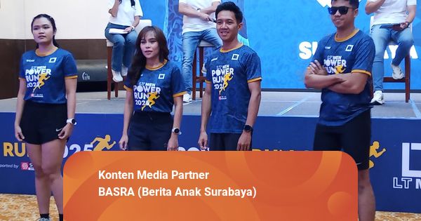 Usung Semangat Pahlawan, Surabaya Penutup Ajang Lari Road Show 12 Kota di Jatim
