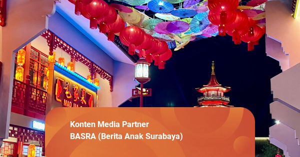 Surabaya Timur Punya Park Shanghai, Sentra Kuliner yang Otentik dan Cantik