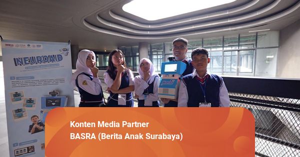 Robot Pendamping Anak Autis Karya Siswa SMP Surabaya Raih Gold Medal Olimpiade