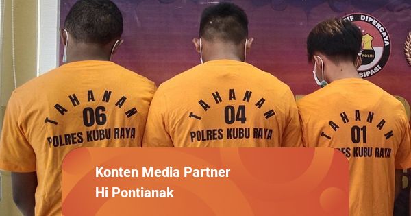 3 Remaja Pelaku Begal di Kubu Raya Ditangkap