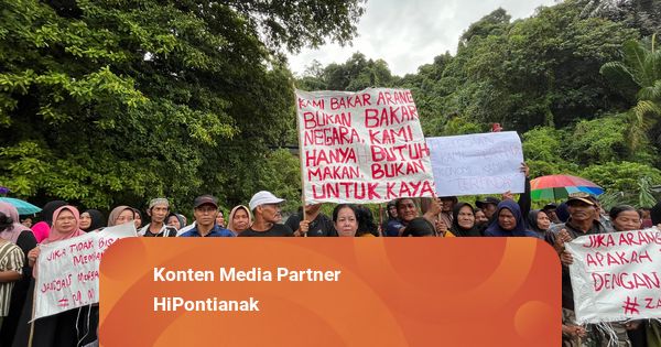 Ratusan Warga Batu Ampar Minta Kejelasan Produksi Bahan Baku Arang Bakau