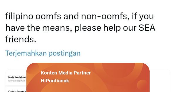Warga Lintas Negara Berbagi Makanan untuk Driver Ojol di Pontianak