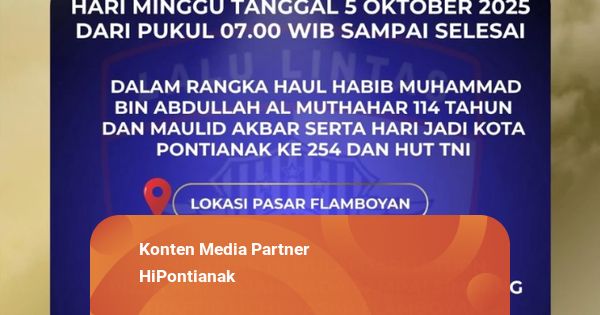 Akses Jalan Gajahmada Ditutup Sementara pada 5 Oktober 2025