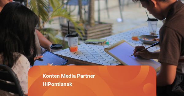 Melihat Para Seniman Muda Pontianak Unjuk Kreativitas di Meet Art