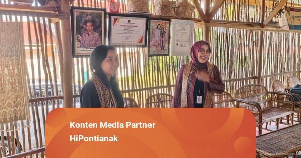 Kemenkum Kalbar Kunjungi Rumah Belajar dan Galeri Kain Pantang Sintang