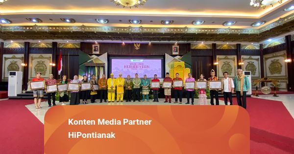 12 Tokoh Terima Penghargaan Anugerah Kebudayaan 2025 dari Gubernur Kalbar