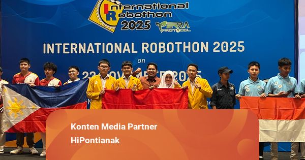 4 Siswa SMK-SMTI Pontianak Raih Juara di Ajang International Robothon 2025