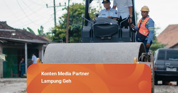 Pemprov Lampung Mulai Perbaikan Jalan Menuju Destinasi Pariwisata di Pesawaran