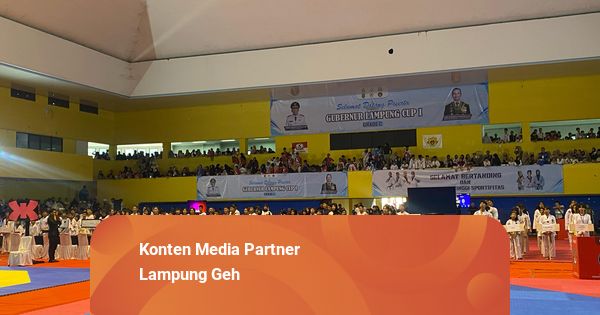 1.400 Atlet dari 6 Provinsi Berlaga di Gubernur Lampung Cup 1 Taekwondo Grade C