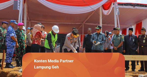 Dukung Asta Cita, Polda Lampung Bangun Gudang Ketahanan Pangan di Kota Baru