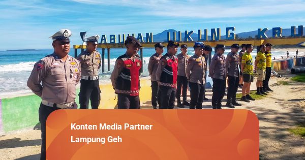 325 Personel Gabungan Amankan WSL Krui Pro 2025 di Pesisir Barat Lampung