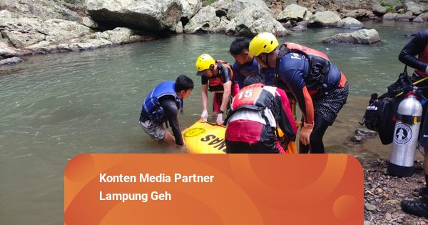 Dua Remaja di Bandar Lampung Meninggal Usai Tenggelam di Air Terjun