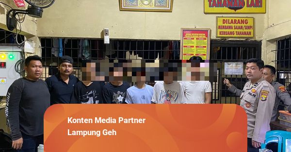 5 Remaja di Lampung Jadi Tersangka Kepemilikan Sajam, 4 di Antaranya Pelajar