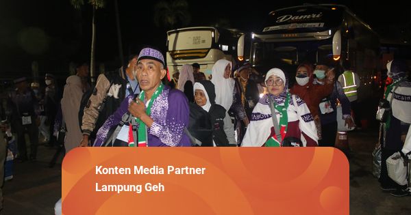 Kloter 15 Tiba, Total 1.570 Jemaah Haji Asal Lampung Telah Kembali ke Tanah Air