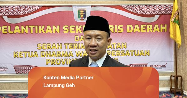 Marindo Kurniawan Menjadi Sekda Termuda Provinsi Lampung, Ini Profil Lengkapnya