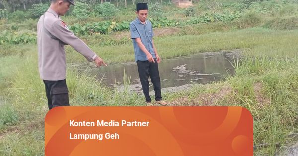 Diduga Epilepsi Kambuh, Pria di Lampung Tengah Meninggal di Pinggir Kolam Ikan
