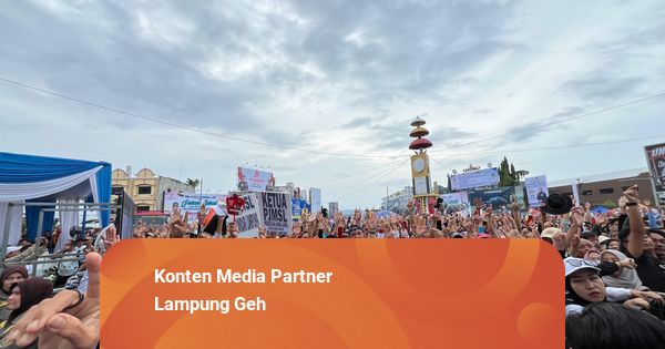 Meriahkan HUT ke-343, Ribuan Warga Ikuti Jalan Sehat Kota Bandar Lampung