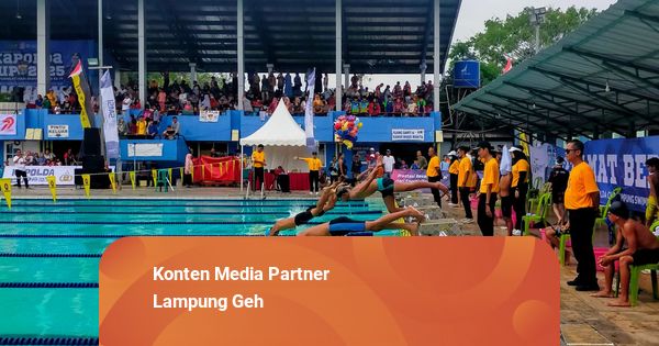Polda Lampung Gelar LSF 2025, 2.200 Peserta Ikuti Kejuaraan Renang Nasional