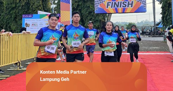 Ribuan Peserta Ramaikan Krakatau Run 2025, Dorong Promosi Pariwisata Lampung