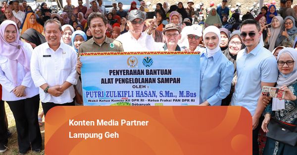 Bandar Lampung dan Lamsel Dapat Bantuan 12 Motor Pengangkut Sampah dari DPR RI