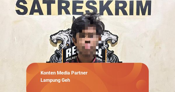 Perkosa dan Bunuh Karyawan Sate, Pemuda Pengangguran di Lampung Ditangkap