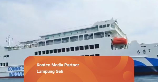 Kapal Dalom Milik Pemprov Lampung Tiba di Pelabuhan Merak