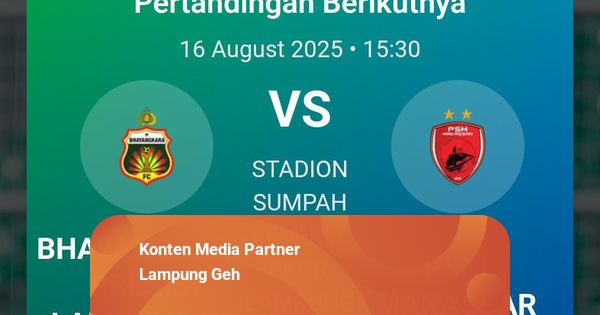 Tiket Laga Kandang Perdana Bhayangkara Presisi Lampung FC Habis Dalam 18 Jam