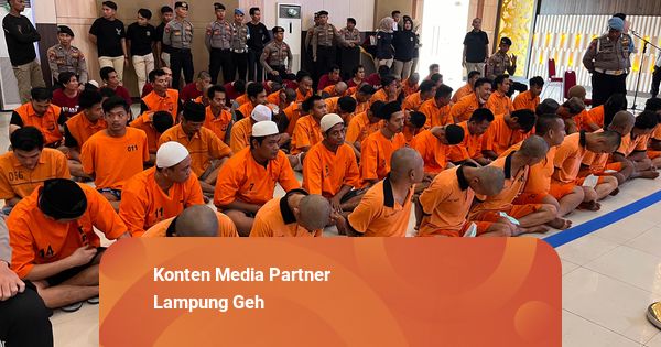Operasi Sikat Krakatau 2025, Polda Lampung dan Jajaran Tangkap 319 Tersangka