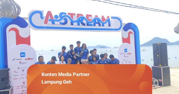 Ratusan Perenang Ikuti Kejurnas Open Water Swimming di Lampung, Jatim Juara Umum