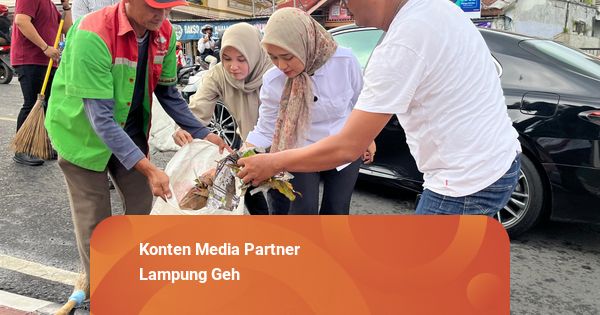 Wakil Gubernur Lampung Pimpin Aksi Bersih-Bersih Pasca Demonstrasi Damai
