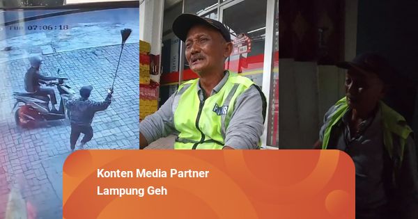 Hanya Hitungan Detik, Motor Petugas Parkir di Bandar Lampung Hilang Beserta Uang