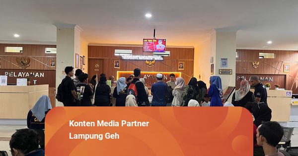 Antrean SKCK di Polresta Lampung Membeludak, Layanan Dibuka hingga Akhir Pekan