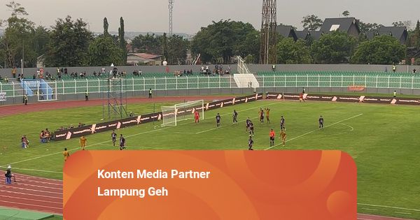 Babak Kedua Tanpa Gol, Bhayangkara Lampung FC Menang Tipis atas Persik Kediri