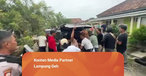 Sempat Dihadang Warga, Polisi Tangkap Bandar Narkoba di Lampung Tengah