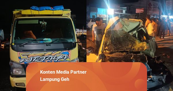 Anggota Polri Berdinas di Pringsewu, Lampung Meninggal Usai Mobilnya Tabrak Truk